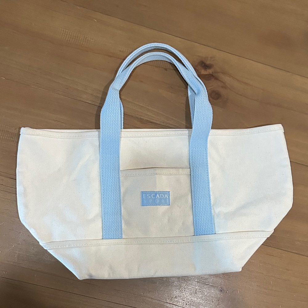 ESCADA canvas tote